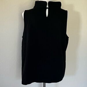 J Crew Black Boho Top Sz XL